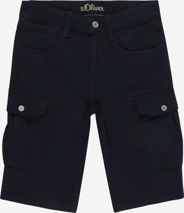 s.Oliver Pants in Blue: front