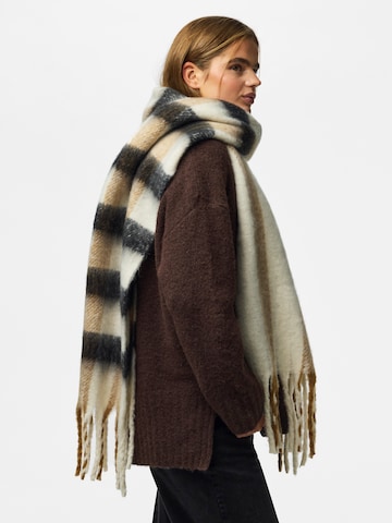 PIECES Scarf 'PCBEA' in White