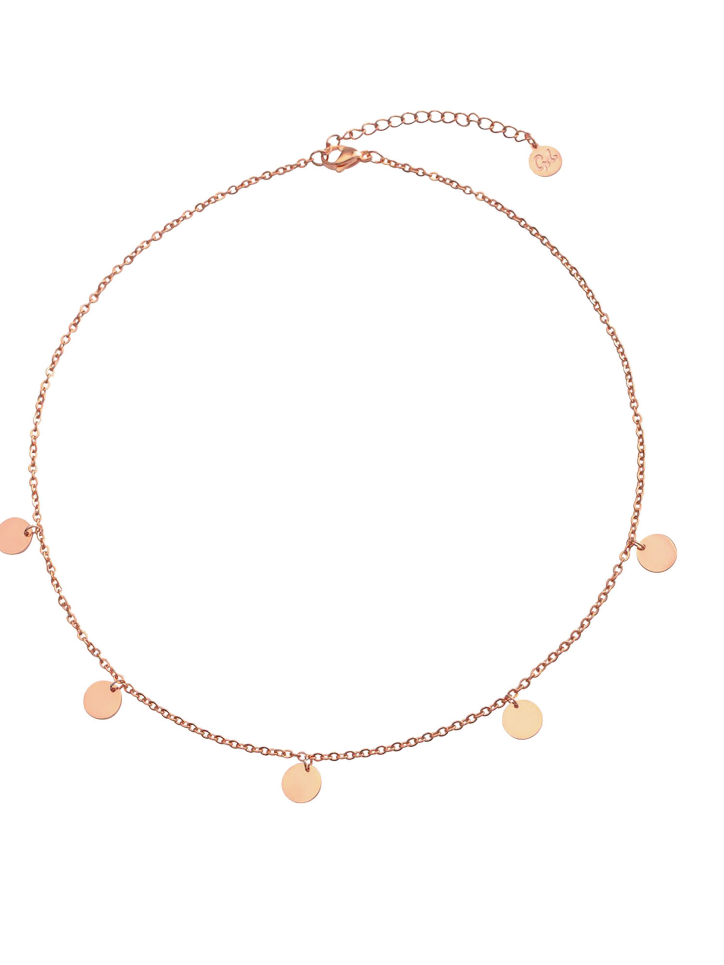 Heideman Ketting 'Kreise' in Goud: voorkant