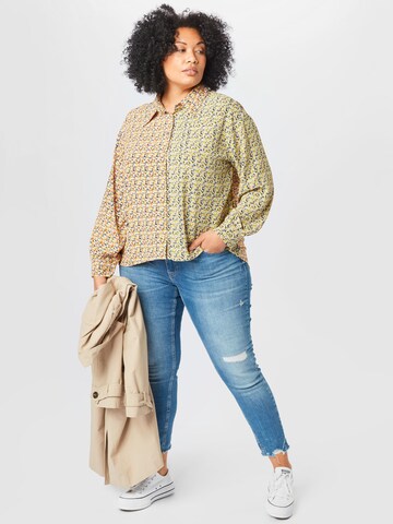 GLAMOROUS CURVE Blouse in Gemengde kleuren