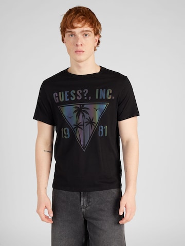 GUESS Bluser & t-shirts i sort: forside