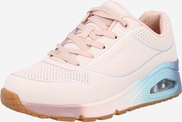 SKECHERS Sneakers laag 'Uno' in Roze: voorkant