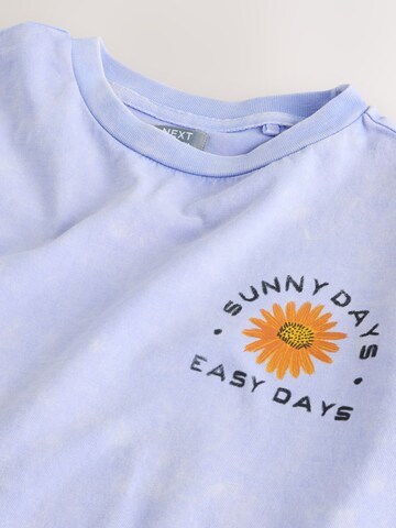 Next - Camiseta en azul