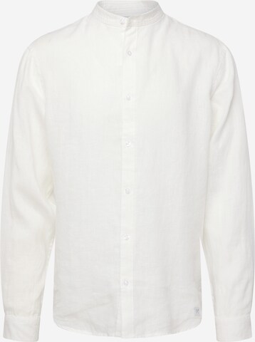 Coupe regular Chemise NOWADAYS en blanc : devant