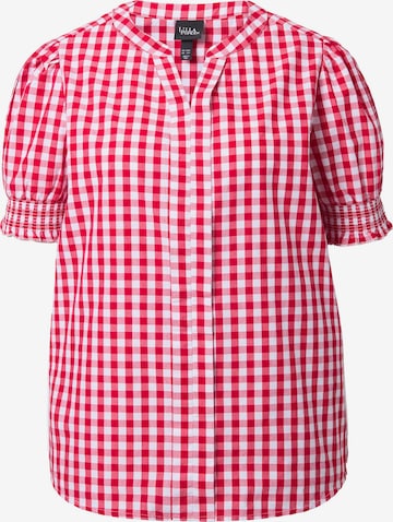 Ulla Popken Bluse in Rot: Vorderseite