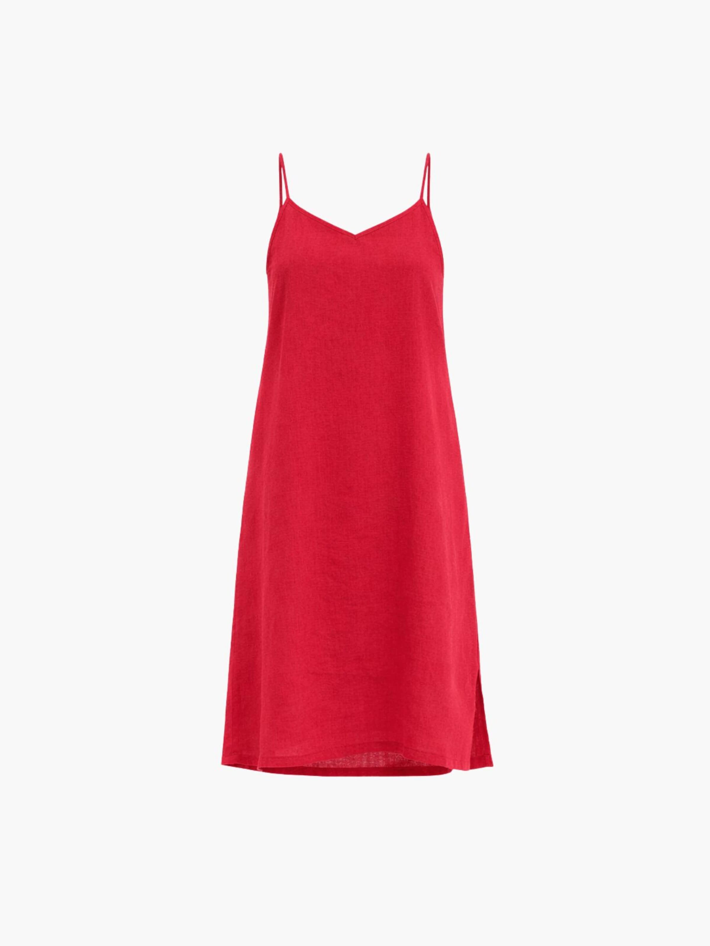AmourLinen Dress 'Zoe' in Pink: front
