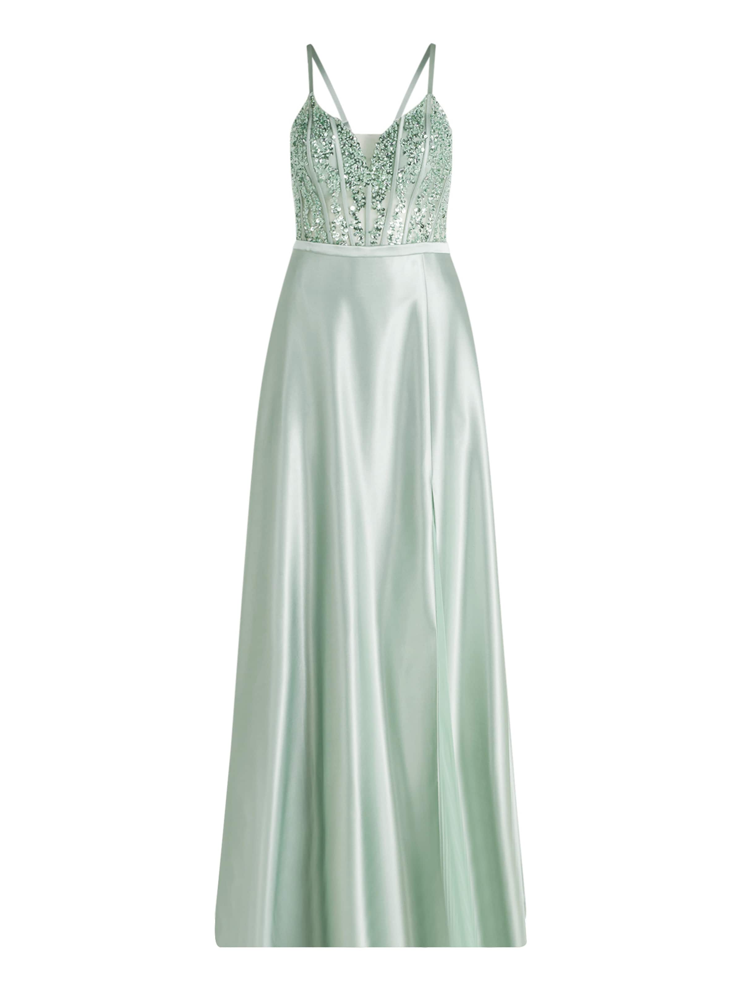 Abito da sera Vera Mont di colore menta, Visualizzazione prodotti