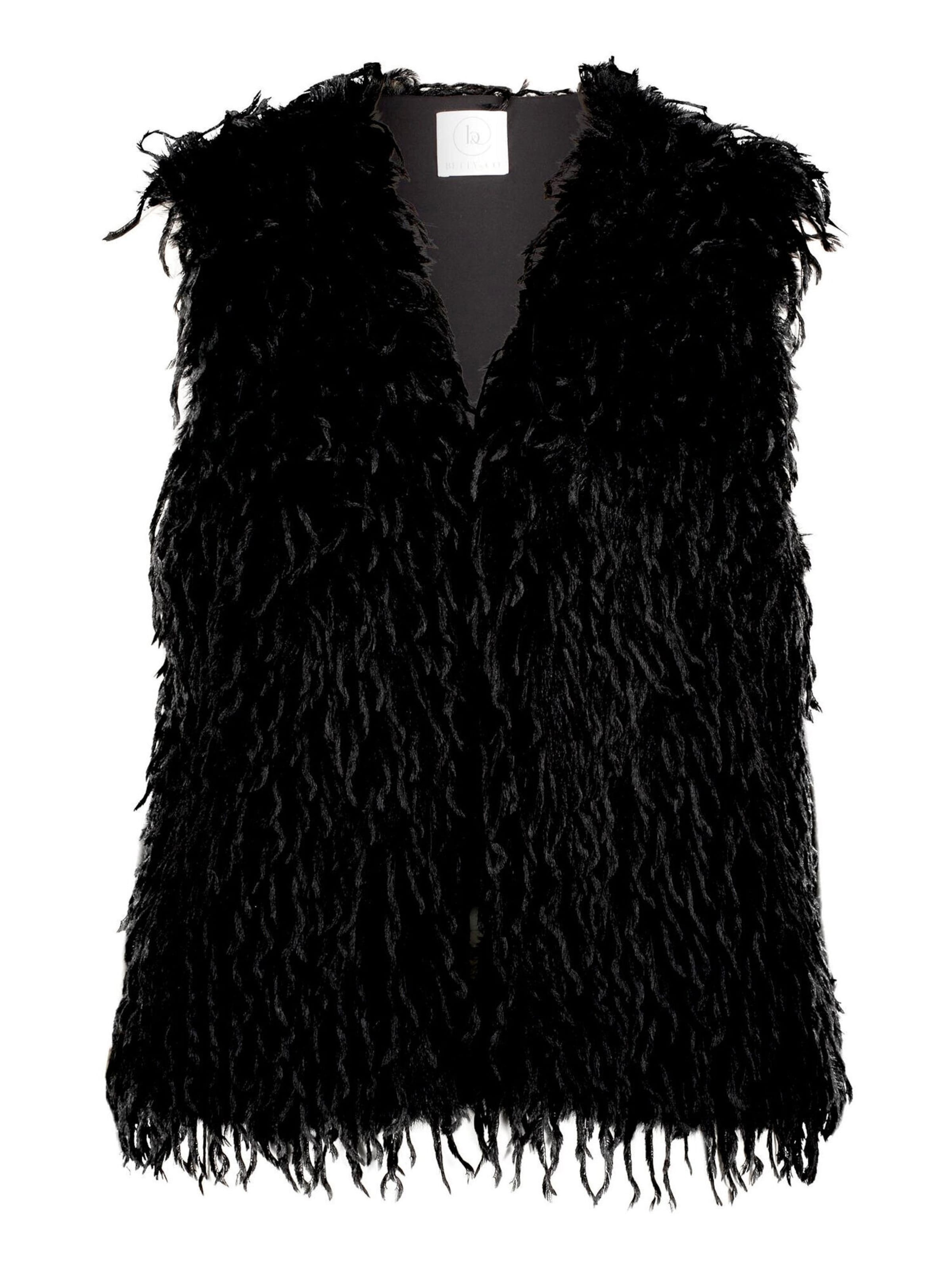 Gilet di Betty & Co in nero: frontale