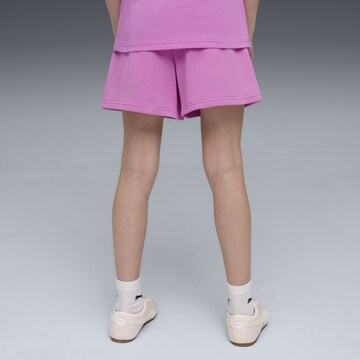 Regular Pantalon 'Essentials' PUMA en rose