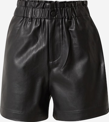 TOM TAILOR DENIM Regular Shorts in Schwarz: predná strana