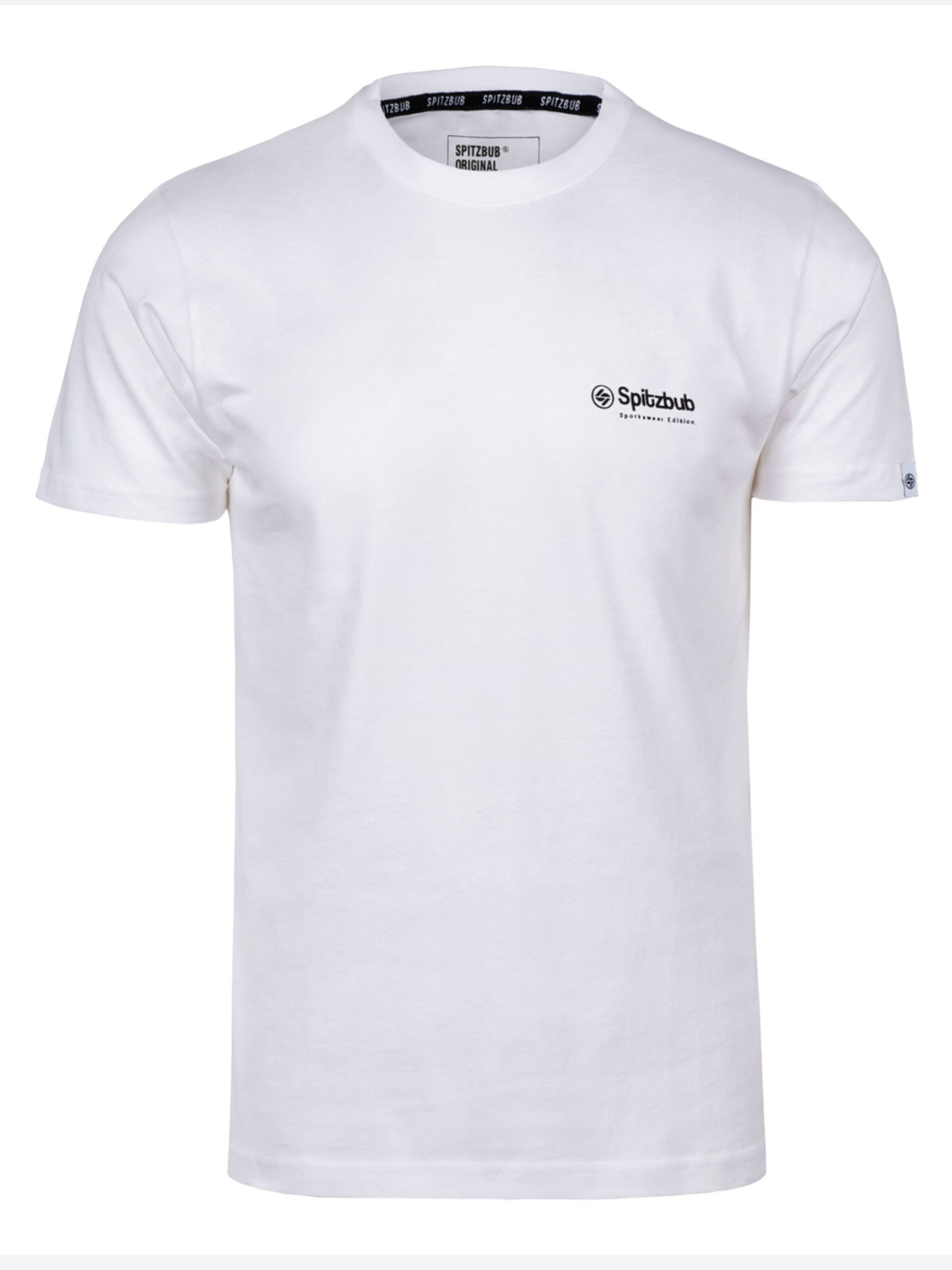 SPITZBUB Shirt 'Ludis' in Weiß