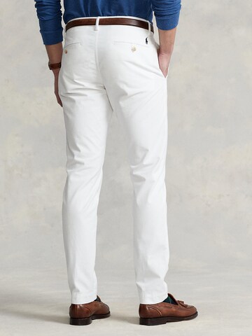 Polo Ralph Lauren Slimfit Chinobyxa 'BEDFORD' i vit