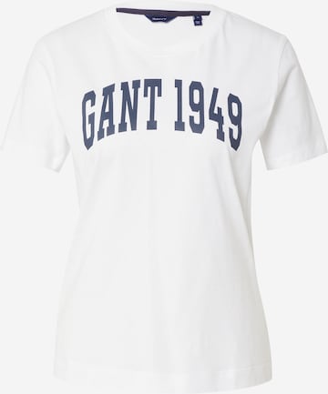 GANT Shirt in Wit: voorkant