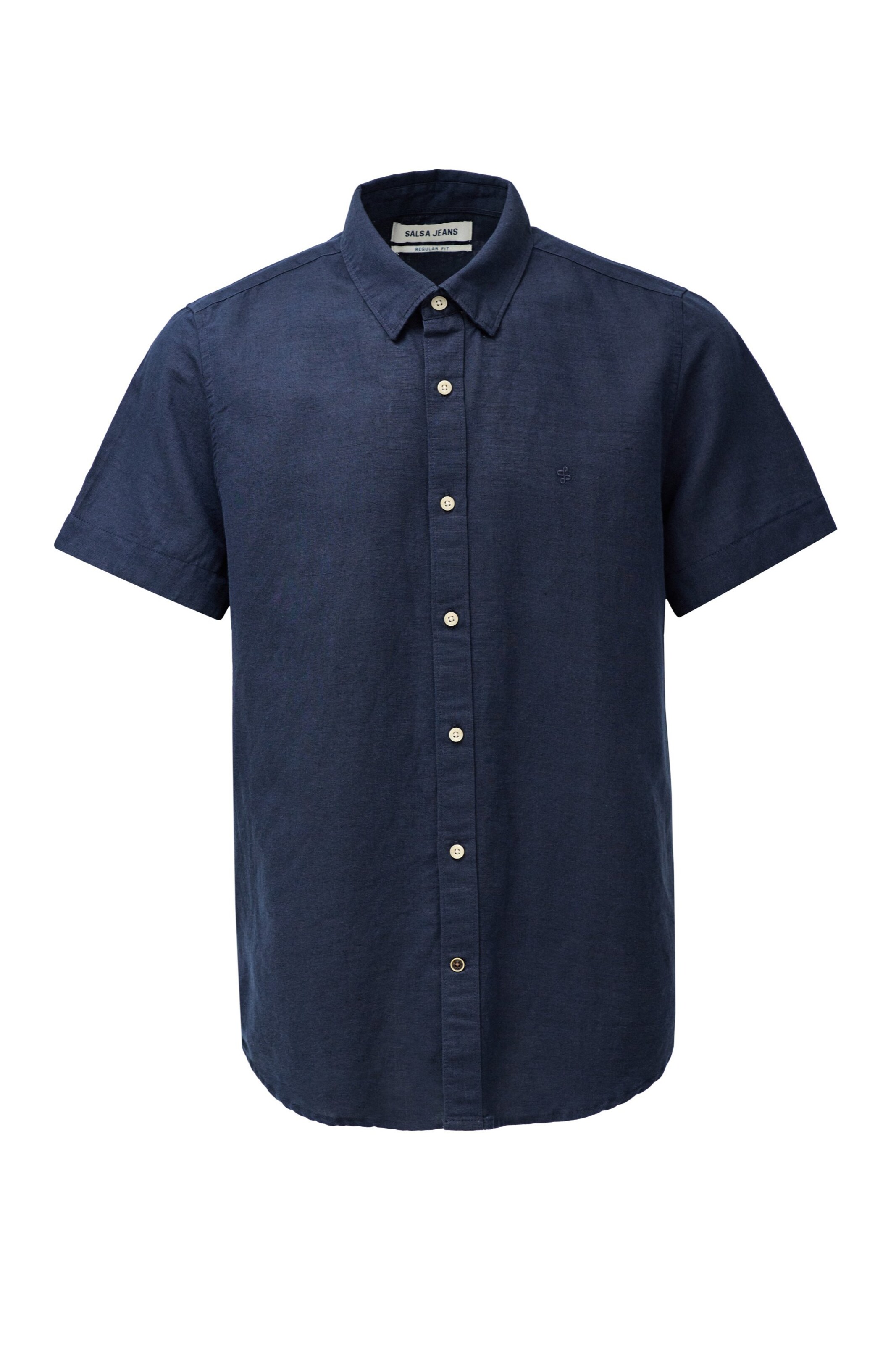 Salsa Jeans Hemd in Blau: Vorderseite