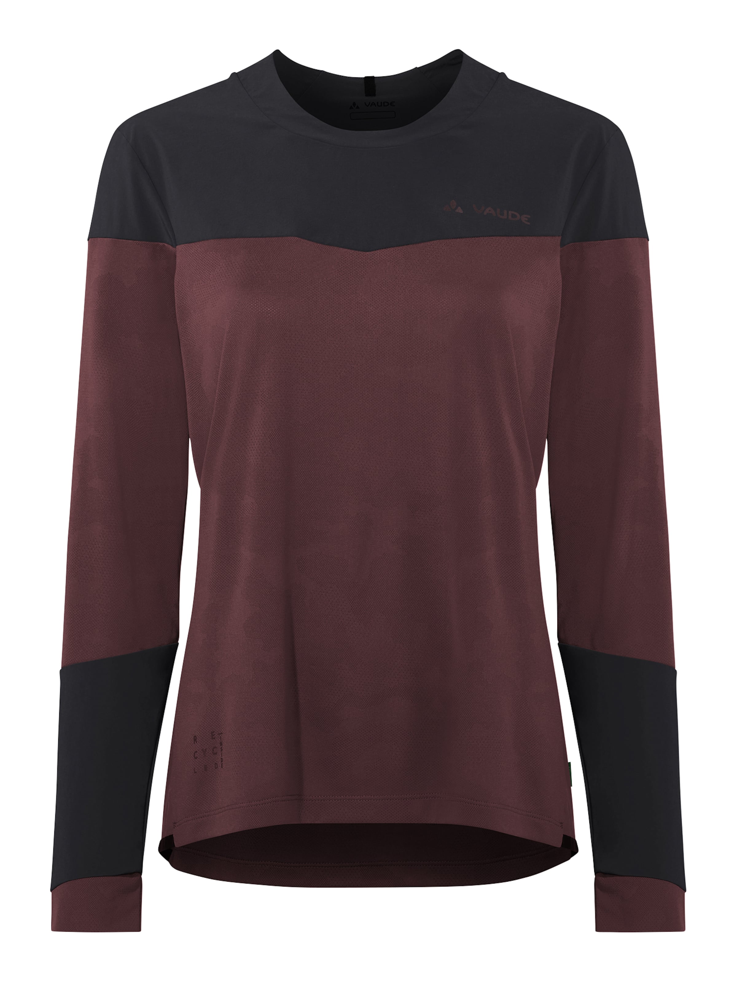 VAUDE Funktionsshirt 'Moab LS PRO' in Braun: Vorderseite