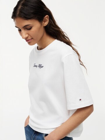 TOMMY HILFIGER Koszulka 'CLASSIC' w kolorze biały