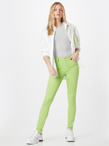 REPLAY Skinny Jeansy 'LUZIEN' w kolorze zielony