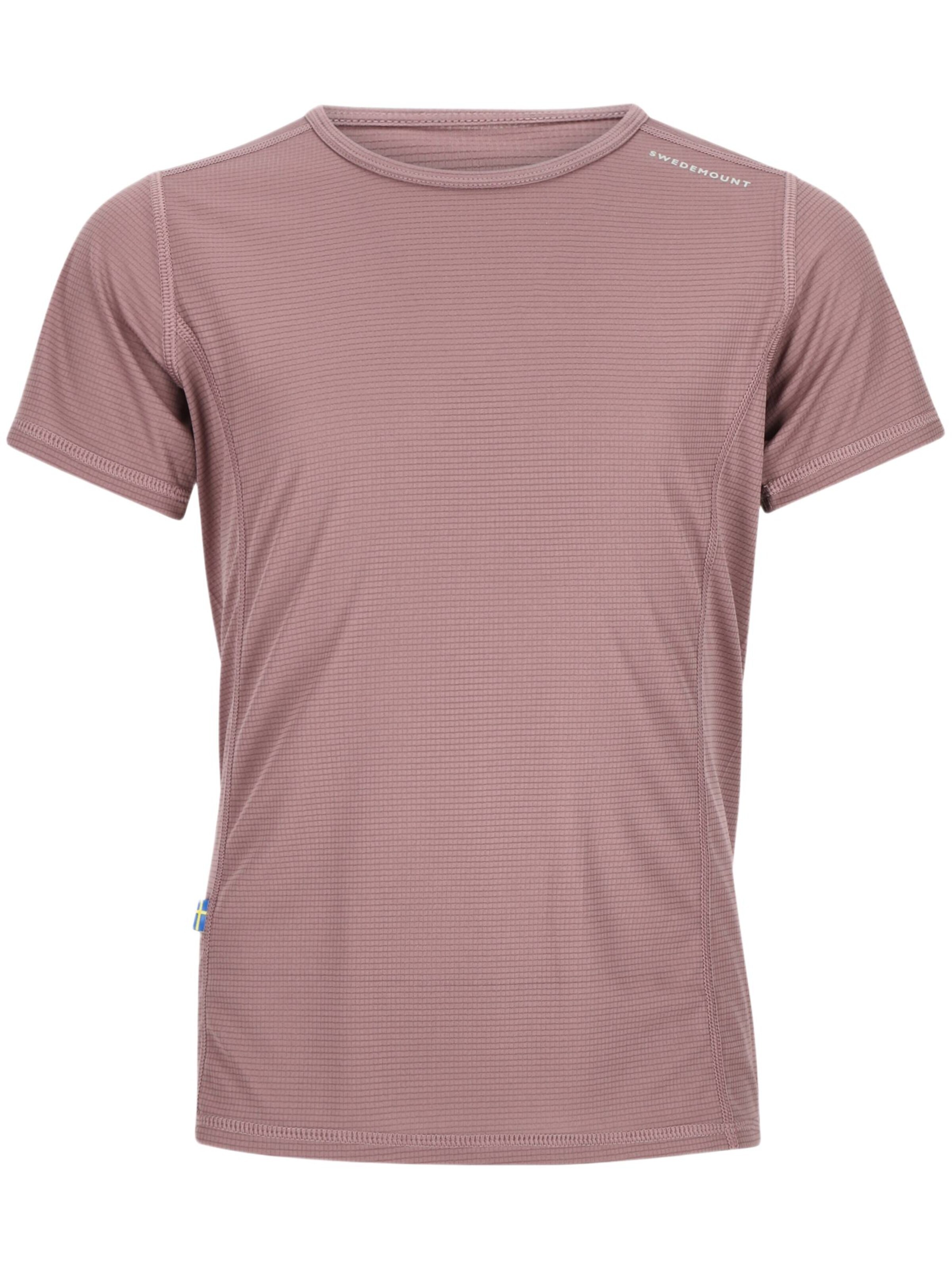 SWEDEMOUNT - Camiseta funcional 'Ultra Light' en lila: frente
