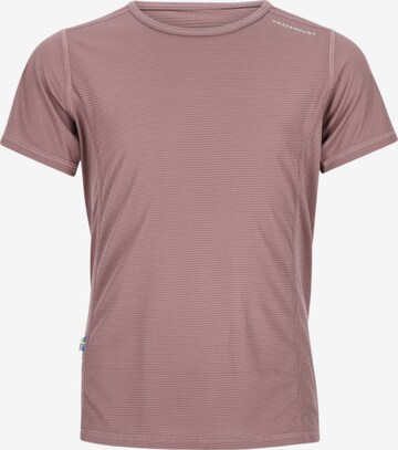 SWEDEMOUNT - Camiseta funcional 'Ultra Light' en lila: frente