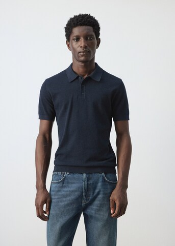 T-Shirt 'Andrew' MANGO MAN en bleu : devant