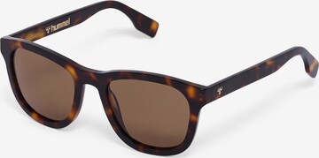 Lunettes de soleil Hummel en marron : devant