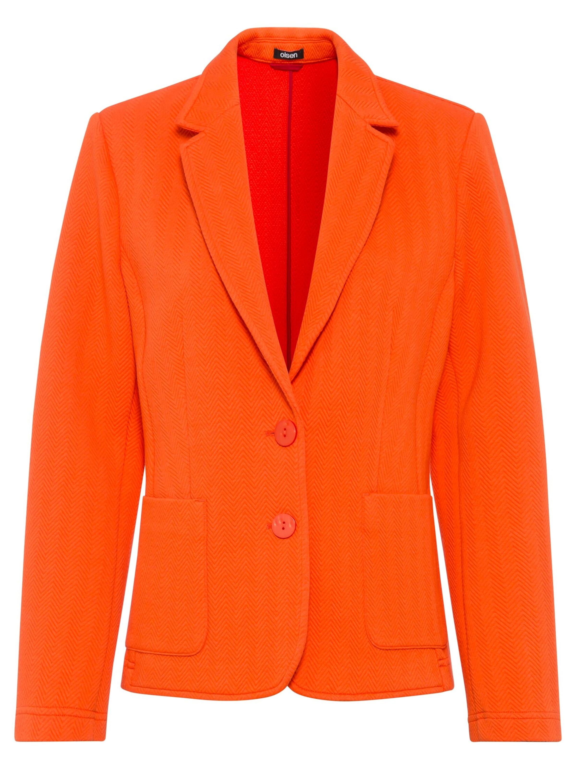 Olsen Blazers in Oranje: voorkant