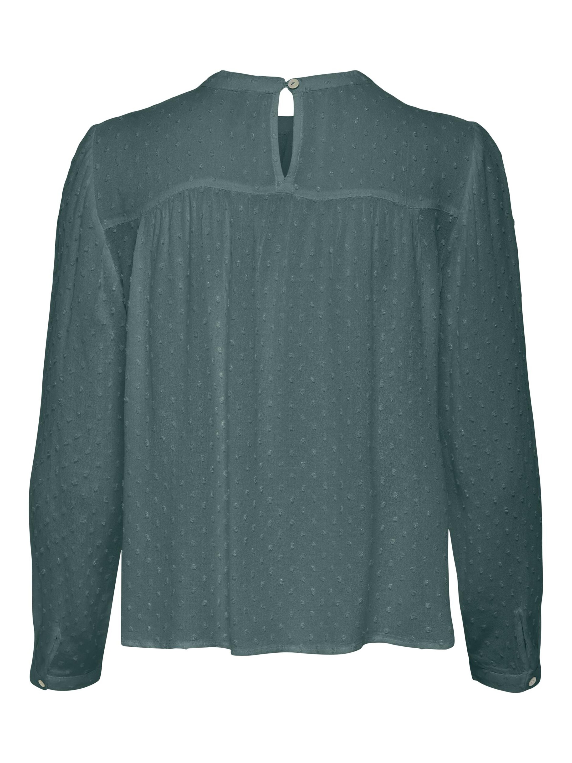 Chemisier 'Pelia' ONLY en vert