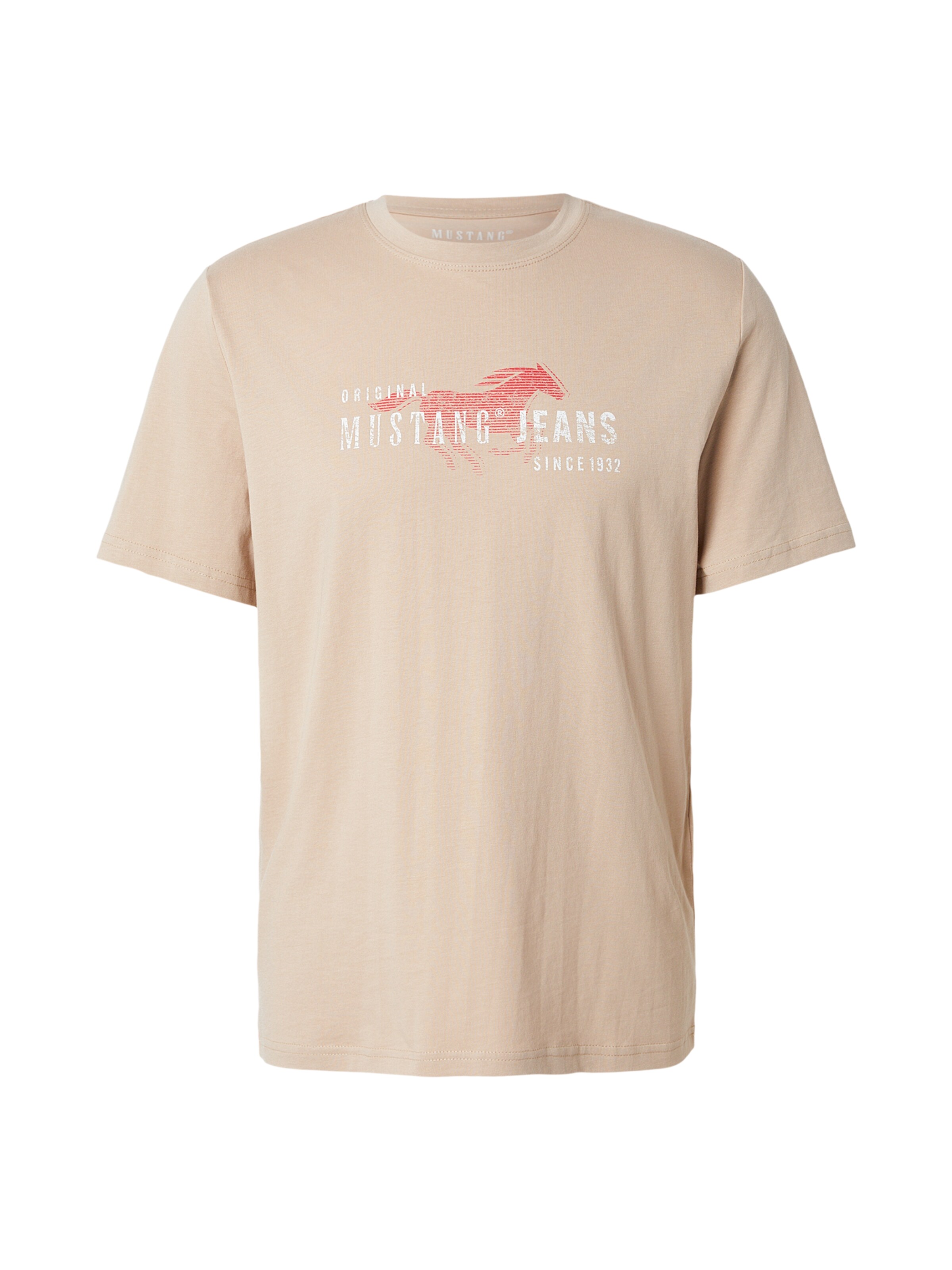 MUSTANG Shirt 'Austin' in Beige: front