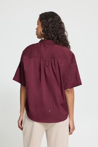 ICHI Blouse 'IHLelaya' in Rood