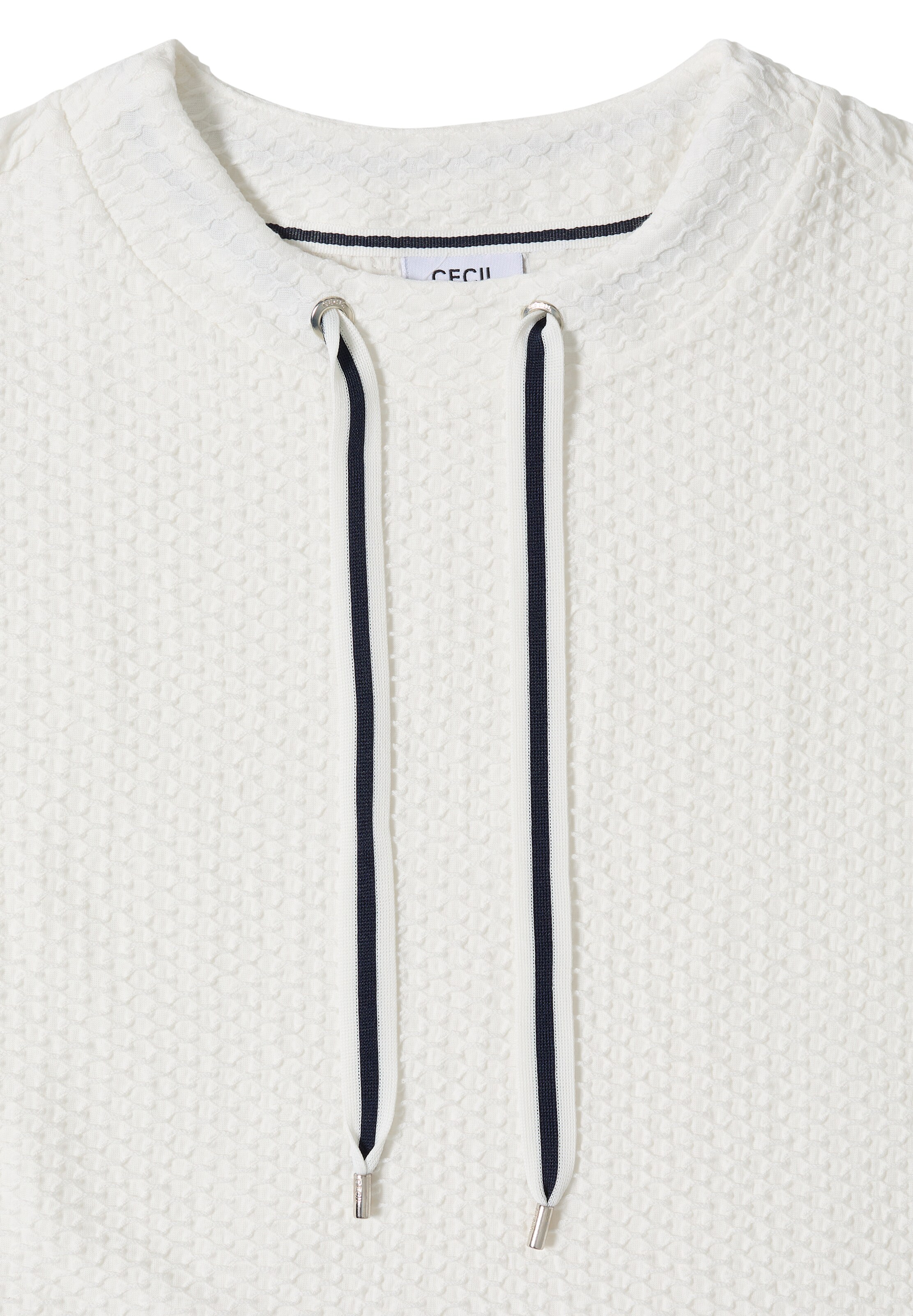 CECIL T-Shirt in Weiß