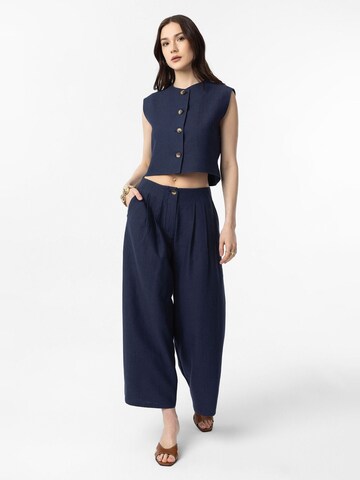 Antioch Wide Leg Hose 'Caroline' in Blau