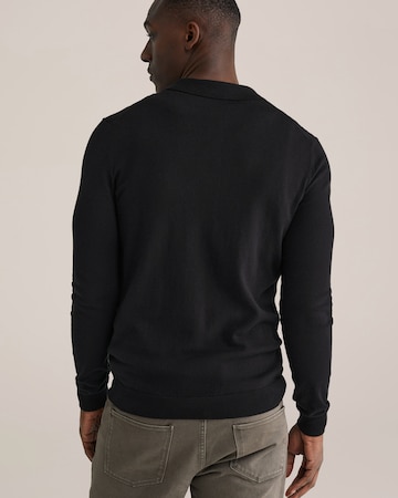 WE Fashion Pulover | črna barva