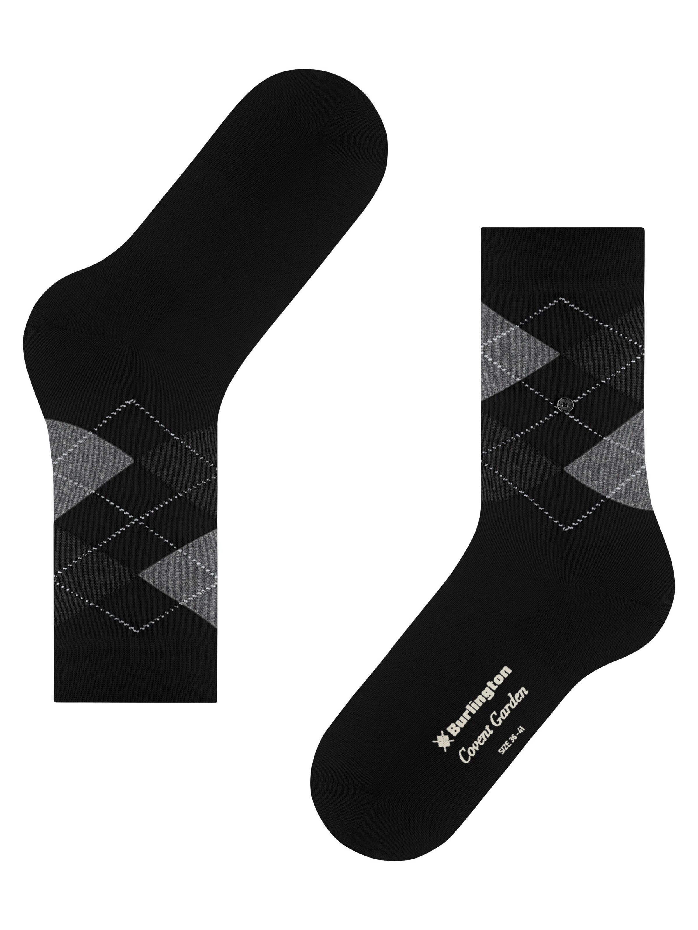 BURLINGTON Socks 'Covent Garden' in Black