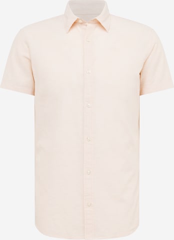 JACK & JONES - Ajuste regular Camisa en naranja: frente