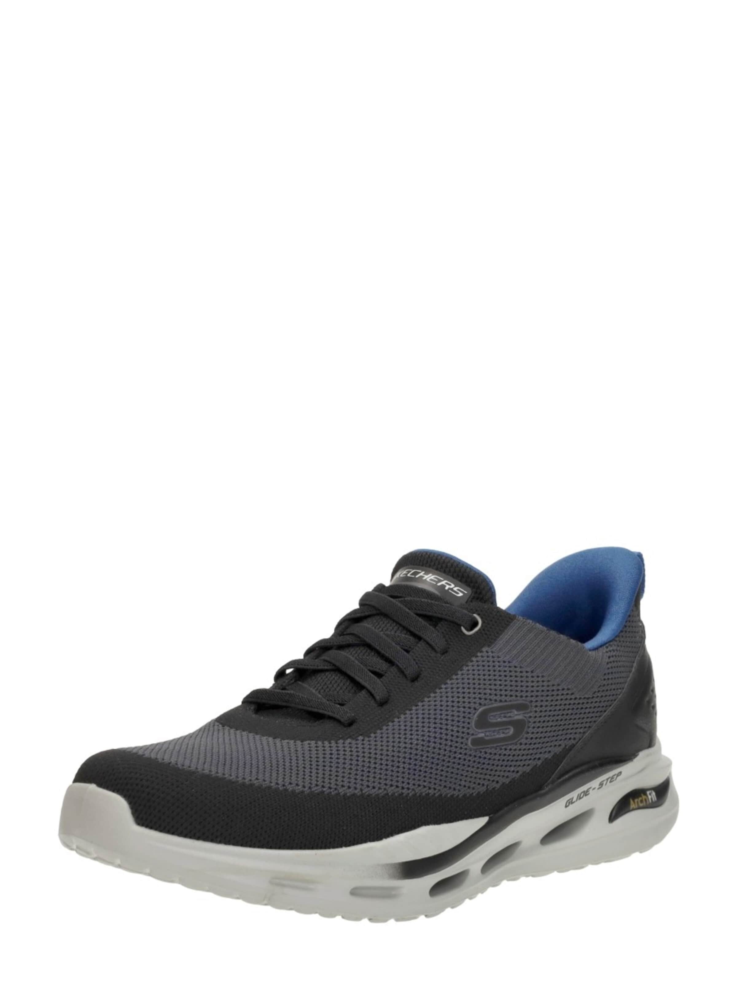 SKECHERS Sneakers laag 'Slip-Ins: Relaxed Fit' in Zwart