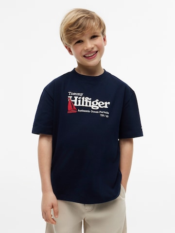TOMMY HILFIGER Shirt in Blauw: voorkant
