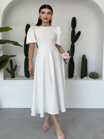 WOMAN VISION Kleid in Weiß: Vorderseite