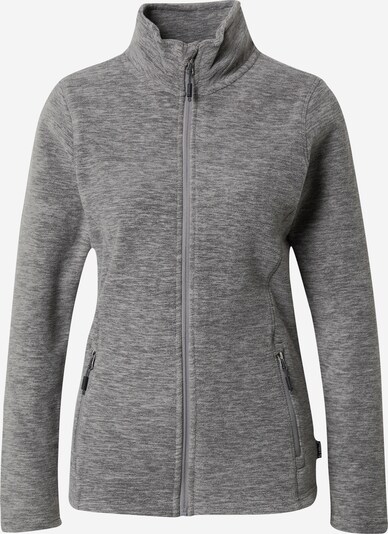 KILLTEC Athletic Fleece Jacket in mottled grey, Item view
