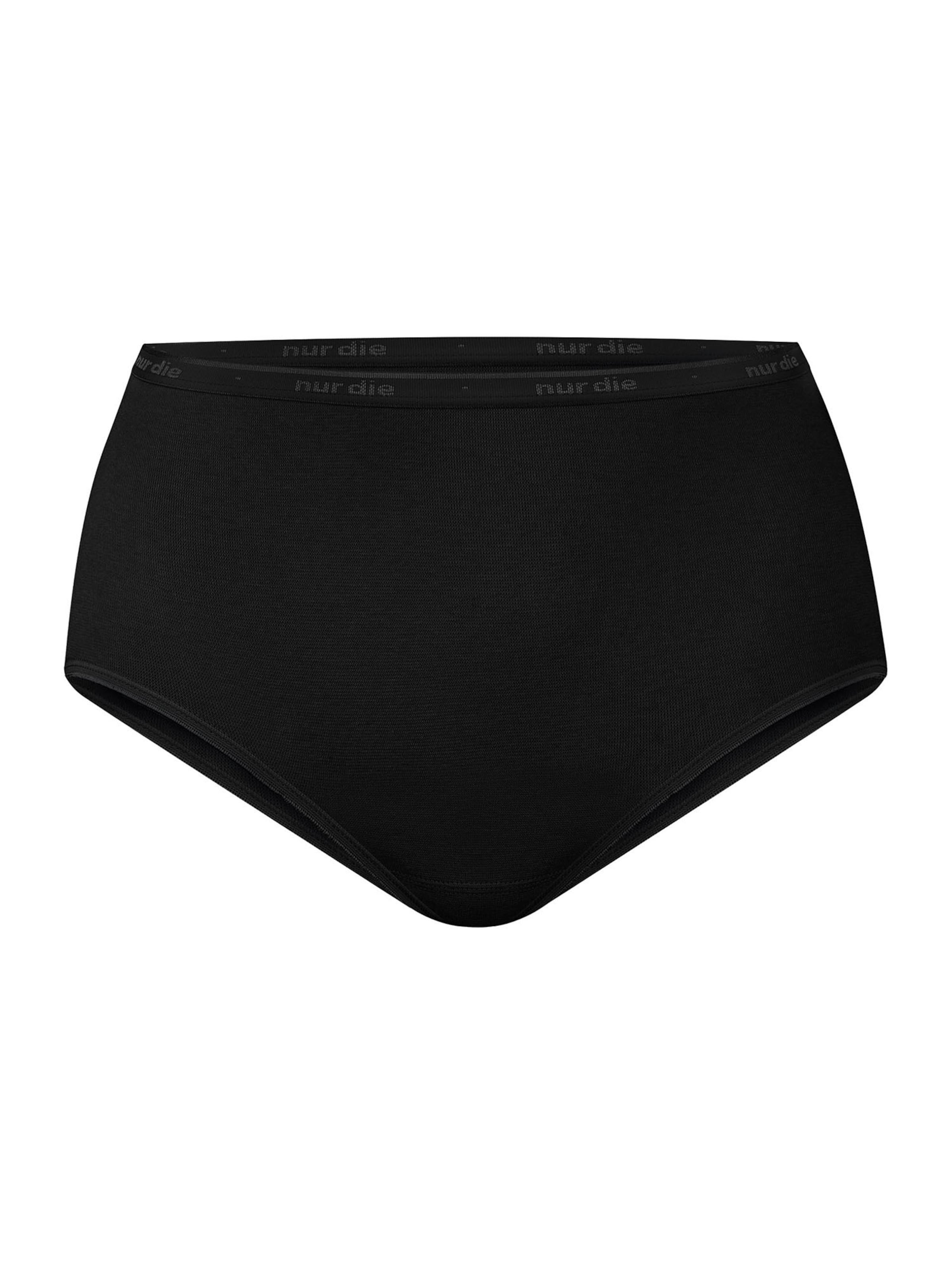 Slip ' Bio-Baumwolle ' Nur Die en noir