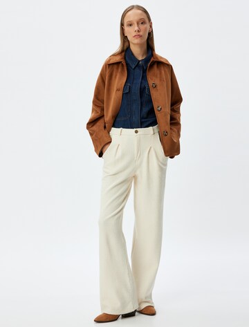Koton Regular Broek in Beige