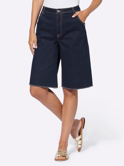 heine Jean en bleu foncé, Vue avec produit