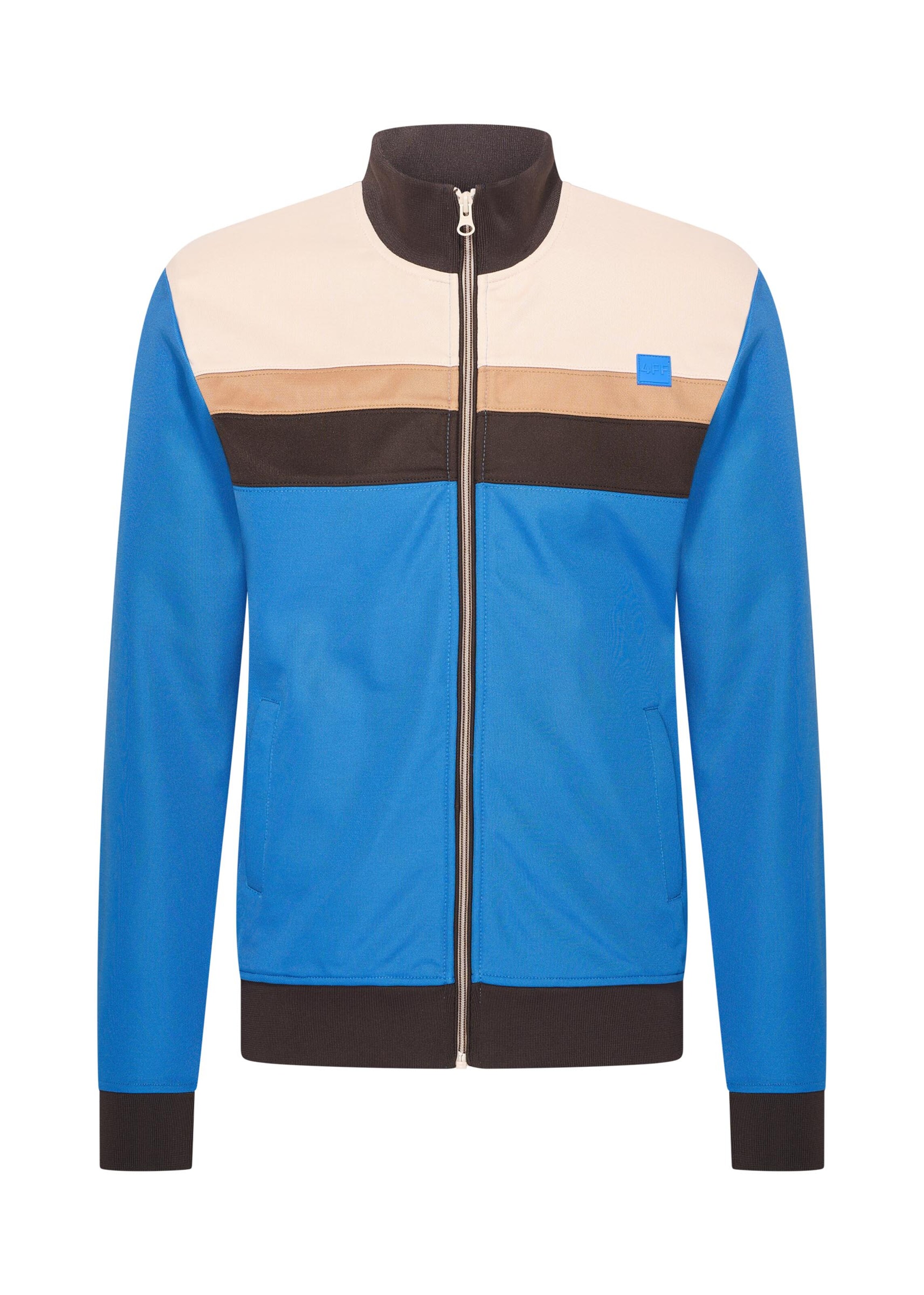 4funkyflavours Between-season jacket 'Make You Mine' in Blue: front