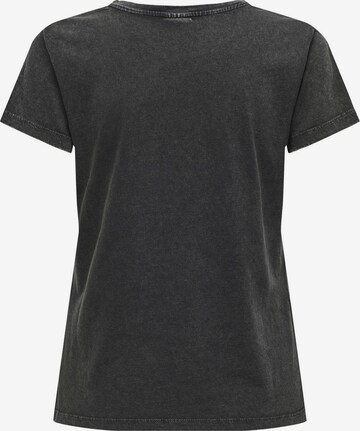 JDY - Camiseta 'FAROCK' en negro