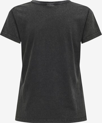 JDY T-Shirt 'FAROCK' in Schwarz