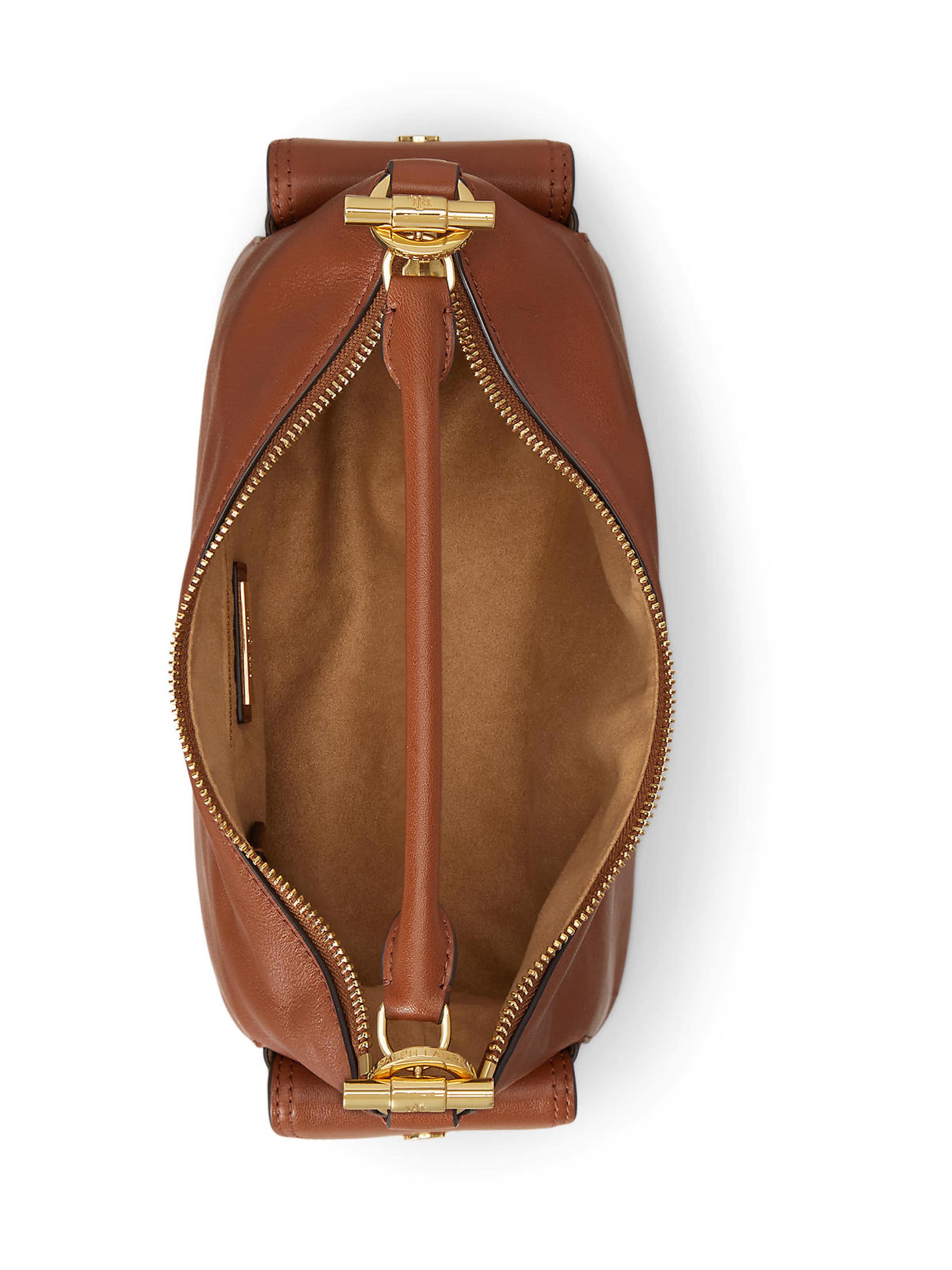 Lauren Ralph Lauren - Mala de ombro 'BLAIKE' em castanho