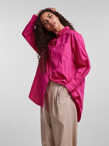 YAS Bluse in Pink: Vorderseite