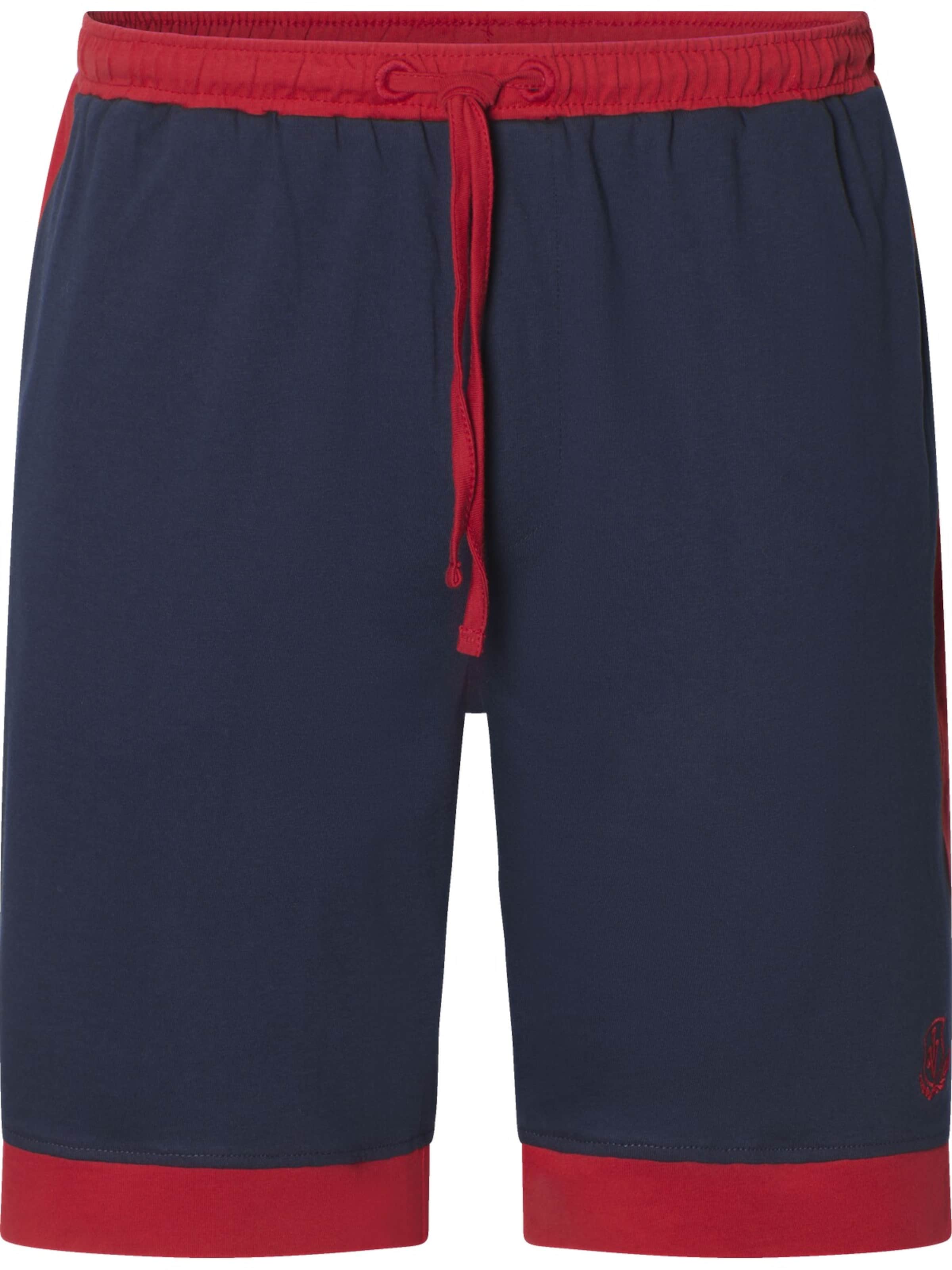 Jan Vanderstorm Pyjamahose 'Aldemar' in Blau: Vorderseite