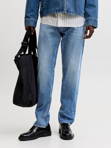 Loosefit Jean 'JJICHRIS JJORIGINAL' JACK & JONES en bleu : devant