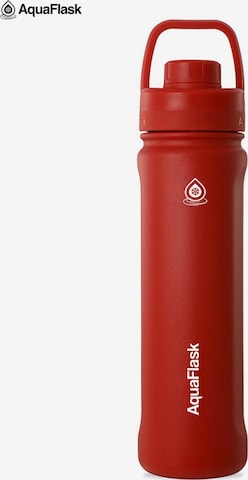 AquaFlask Láhev na vodu 'AquaFlask Termoláhev REGULAR+ 650 ml' – červená: přední strana