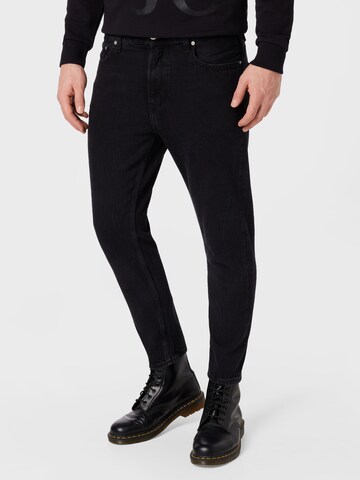 Calvin Klein Jeans Skinny Džíny – černá: přední strana